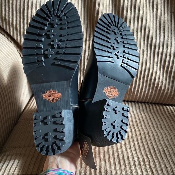 Harley Davidson Womens Lalane Riding Boots - Size 7.5 - NWT - Picture 9 of 14